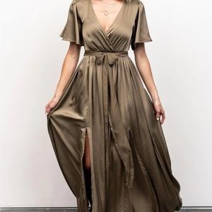 Baltic Born Olive Maxi Dress - New with tags